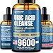 Uric Acid Cleanse with Tart Cherry 2000mg - Clinically Proven Gоut Relief - Joint Comfort & Detoxification - Liquid Uric Acid Support Formula for Highest BioAvailability - Premium Gоut Treatment