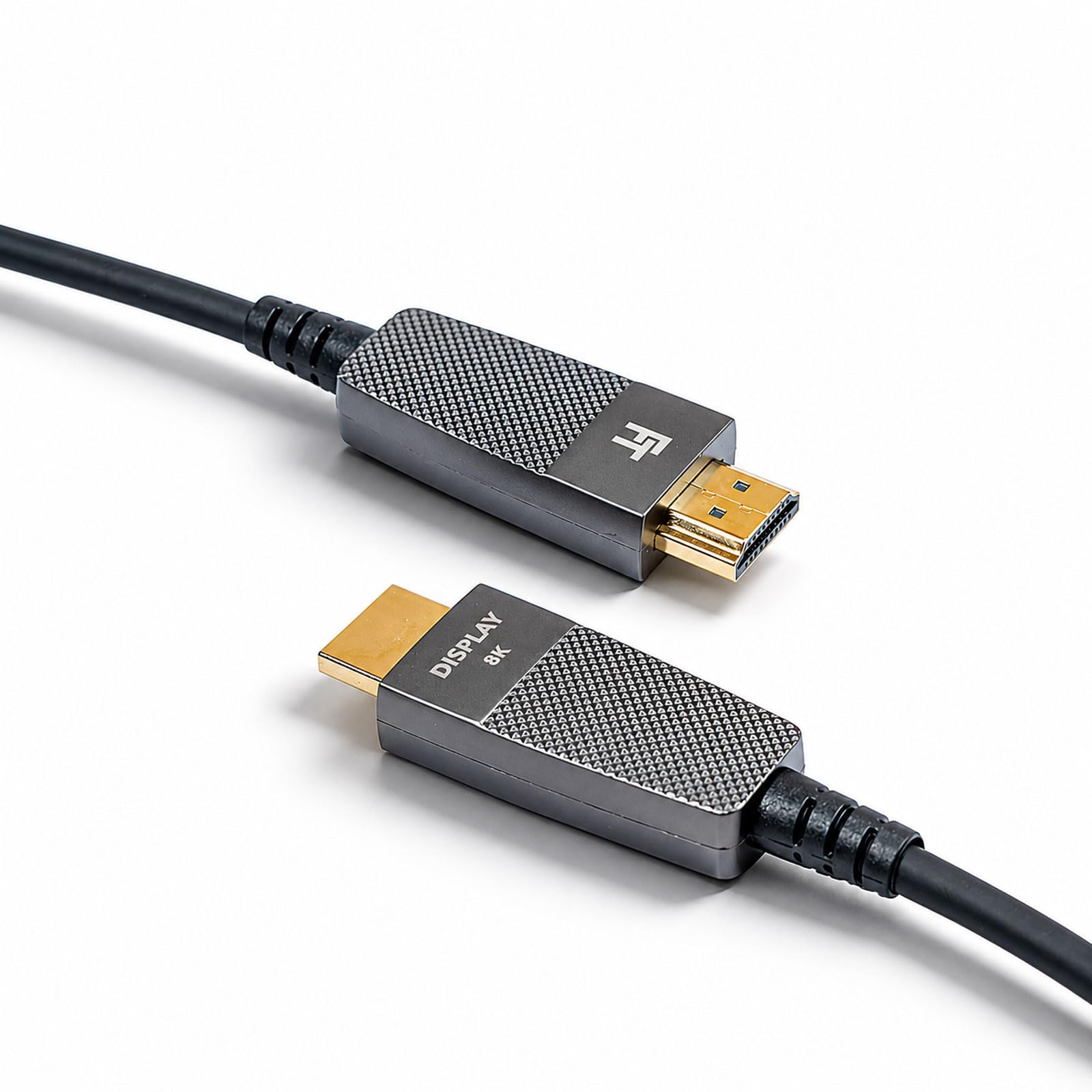 FeinTech ProAqtive - Cable HDMI de fibra óptica (10 m, fibra AOC, 8K, 60 Hz, 4K, 240 Hz, 48 Gbps, eARC CEC, compatible con TV, PC, Xbox, PS5)