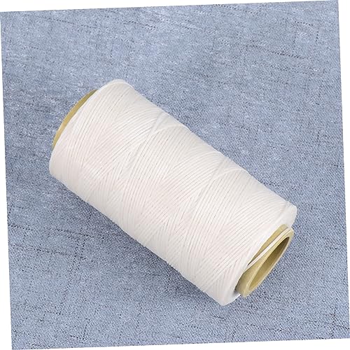 Hilo encerado plano para coser cuero blanco para manualidades miniatura 6