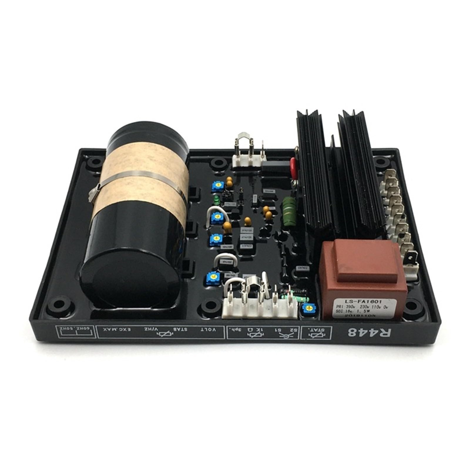 Generator AVR R448 R449 Automatic Voltage Regulator Stabilizer Genset Parts 1Pcs(R448)