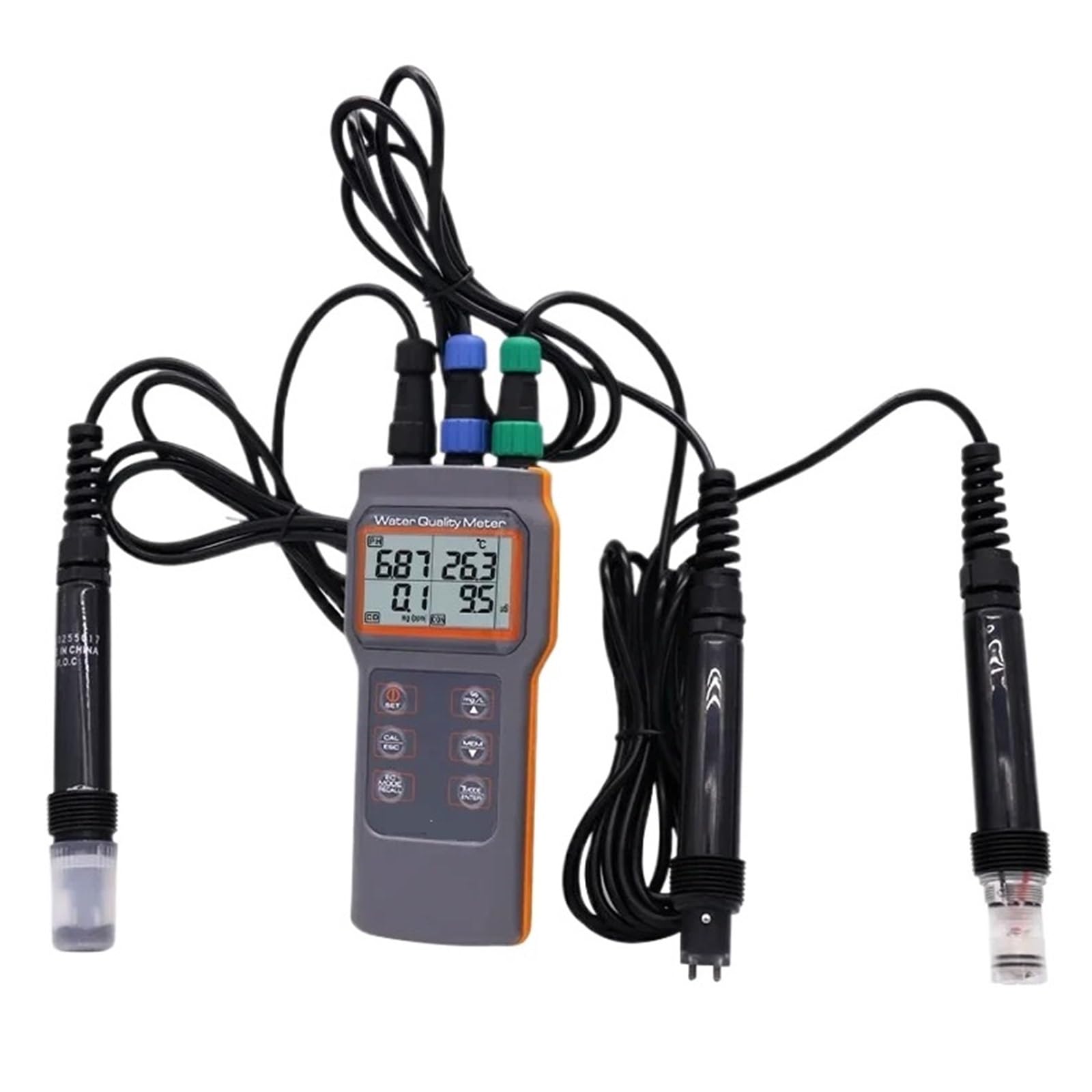 Tester per Acqua Misuratore di PH del Tester Del'ossigeno Disciolto qualità Del'acqua AZ86031 Portatile con Liquido Multiuso Accurato Facile