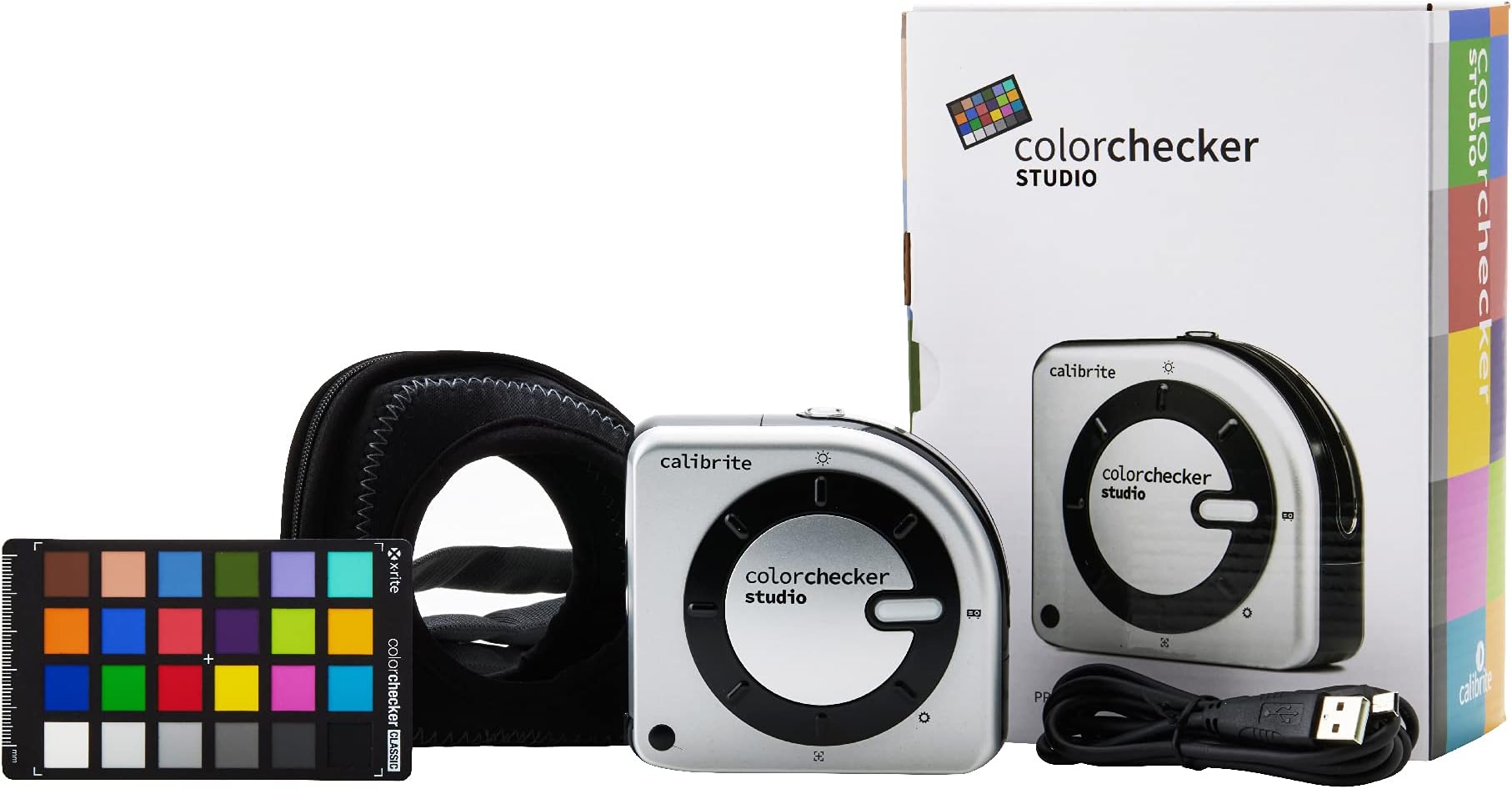 ColorChecker Studio Spectrophotometer for Complete Color Management for Display, Projector, Printer and Scanner Profiling Software, w/ColorChecker Classic Mini for Custom Camera Profiling