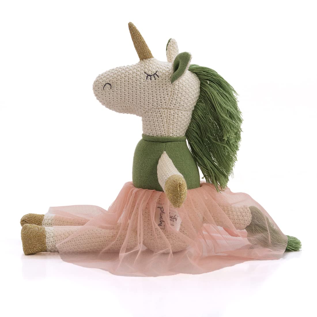 Pluchi Kizzy The Unicorn Tulle Dress Cotton Knitted Stuffed Plush Soft Toys For Kids (Multicolor) (B0BYVY7P2K) Amazon Price History, Amazon Price Tracker