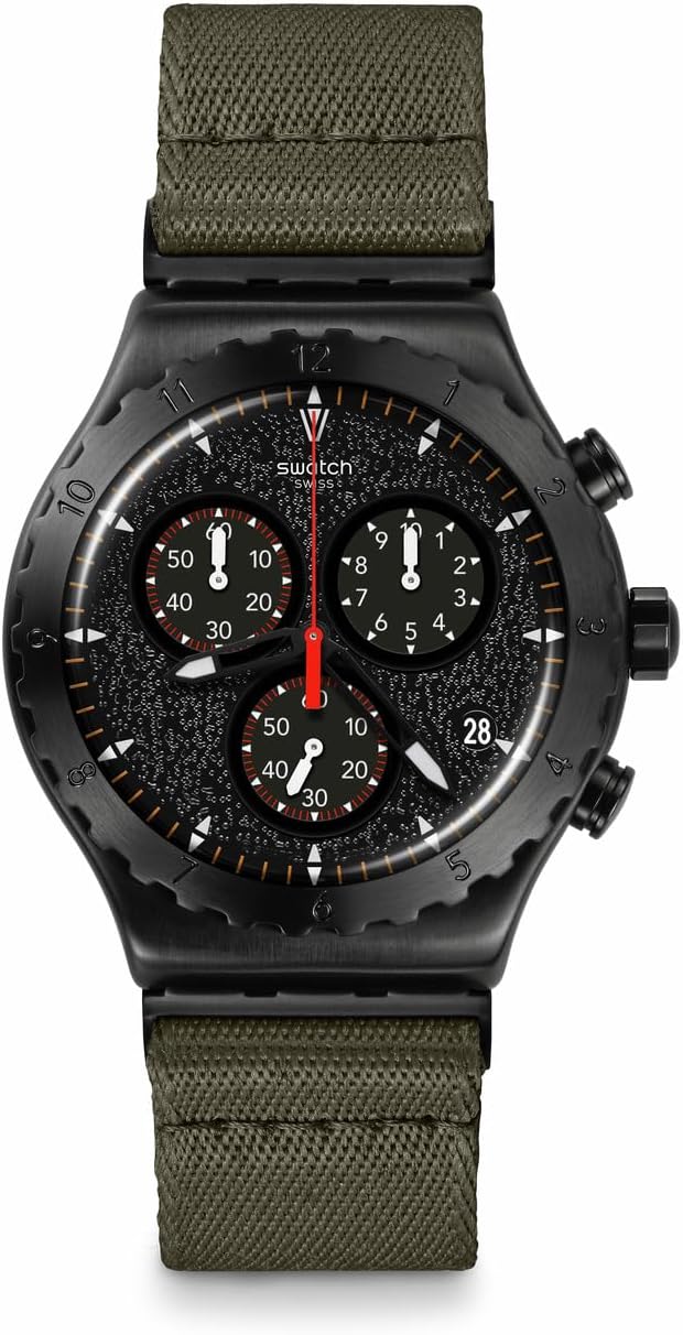 Unisex Casual Black Watch Stainless Steel Quartz by The Bonfire