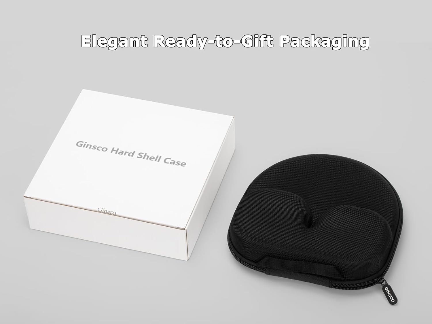 Ginsco Universal Headphone Case Compatible with JBL Tune 510BT 520BT 720BT 770NC/Sony WH-CH520 WH-CH720N/Soundcore Life Q20 Q20i Q30/Bose/SkullCandy/BERIBES/TOZO/KVIDIO/JLab etc Wireless Headphone - Image 9