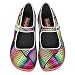 Hot Chocolate Design Chocolaticas Kinetic Women's Mary Jane Flat Multicoloured US Size: 5