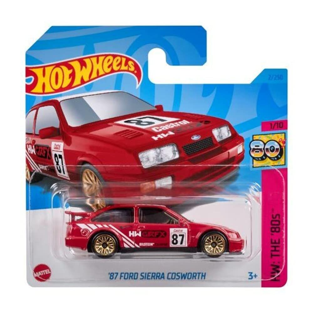 Hot Wheels 1:64 Single Car 2023 002/250 Hw The 80s '87 Ford Sierra