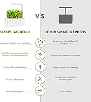 Vista 7 de Click & Grow Smart Garden 3 - Kit de jardinería para interiores (incluye cápsulas de albahaca)