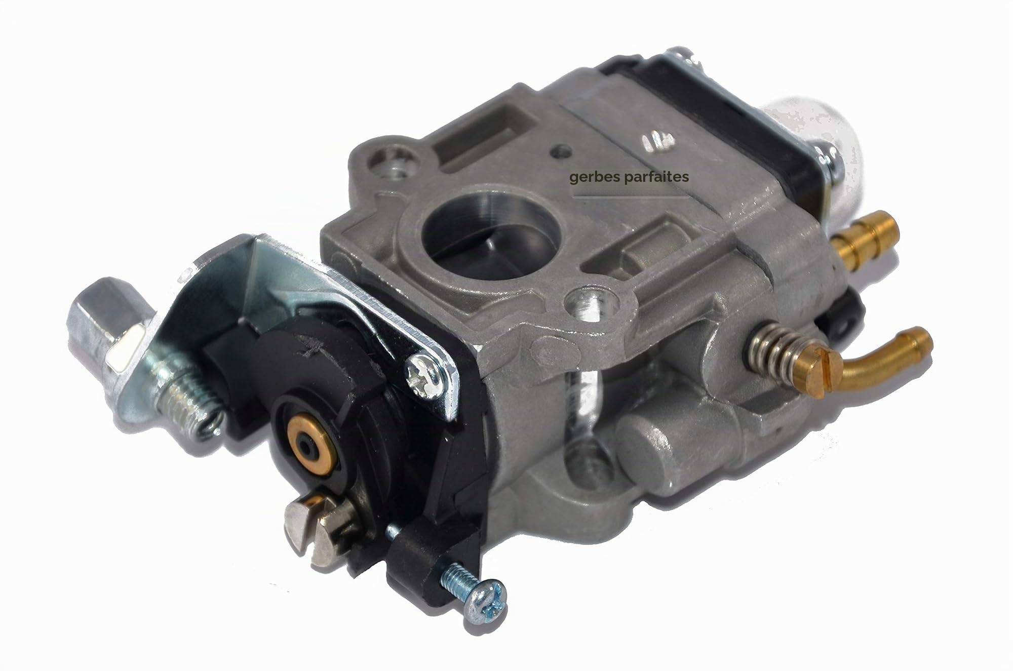 Carburateur compatible avec la débroussailleuse taille-haie Timberpro TT-M2600-3 3 ch 52 ccm
