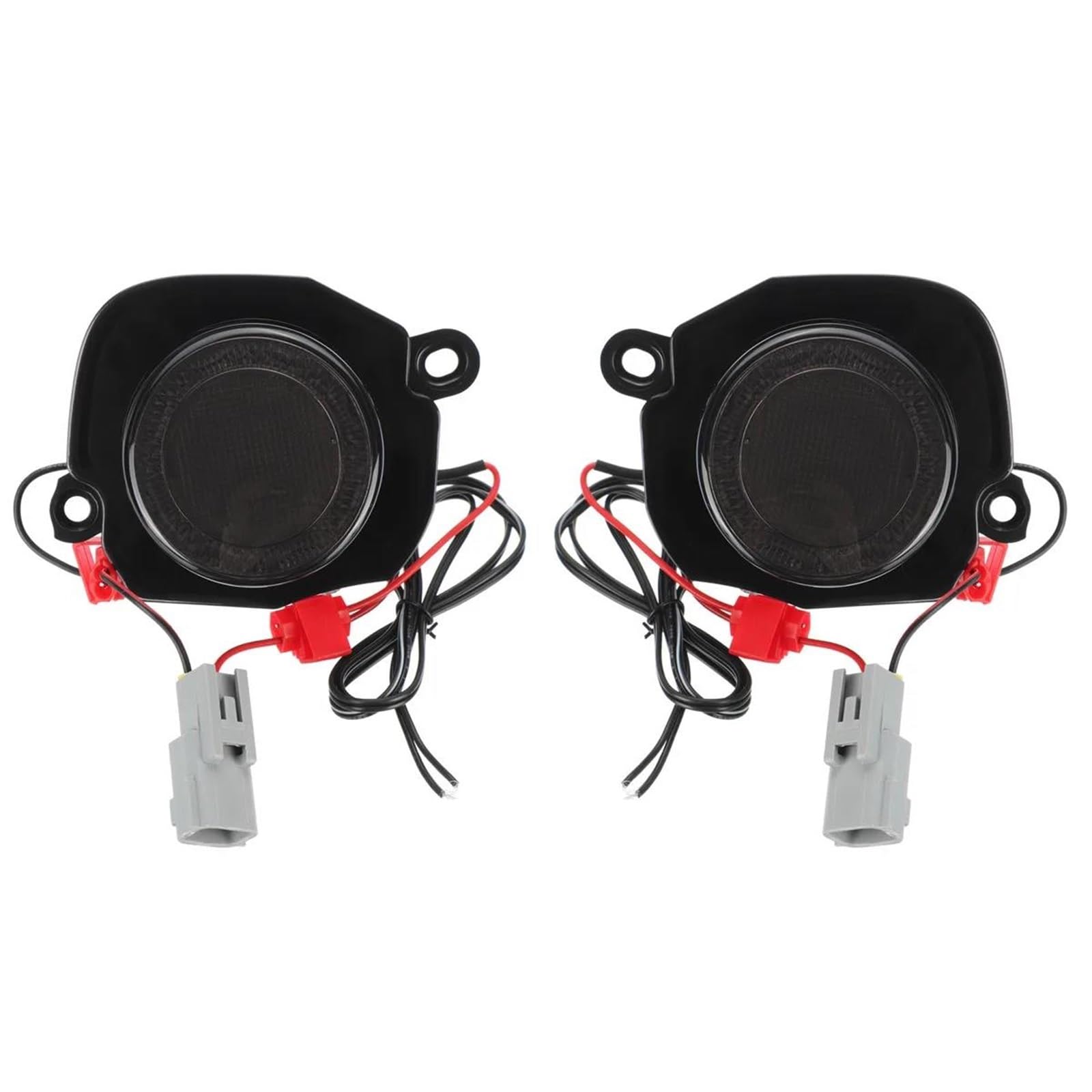 Side Indicator Side Marker Light For Suzuki For Jimny JB64 JB74 2019 2020 2Pcs LED Turn Signal Light Fog Daytime Running Angel Eye Front Marker Lamp(Smoked Black)