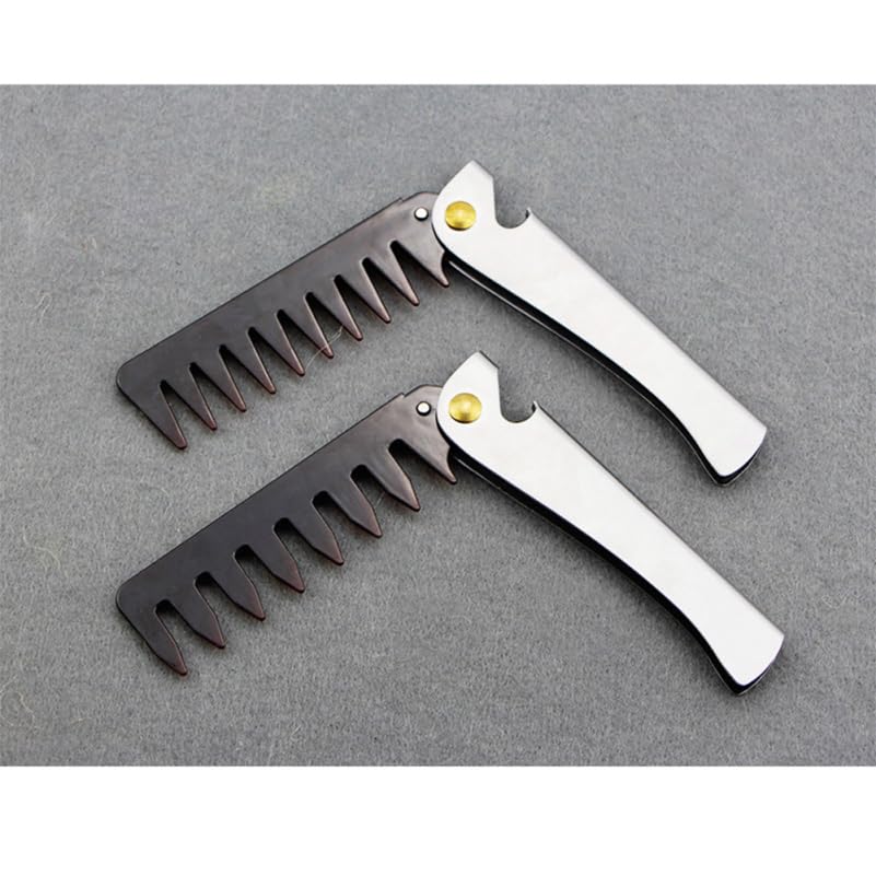 Peine Balacoo plegable de dientes anchos 2 unidades miniatura 5