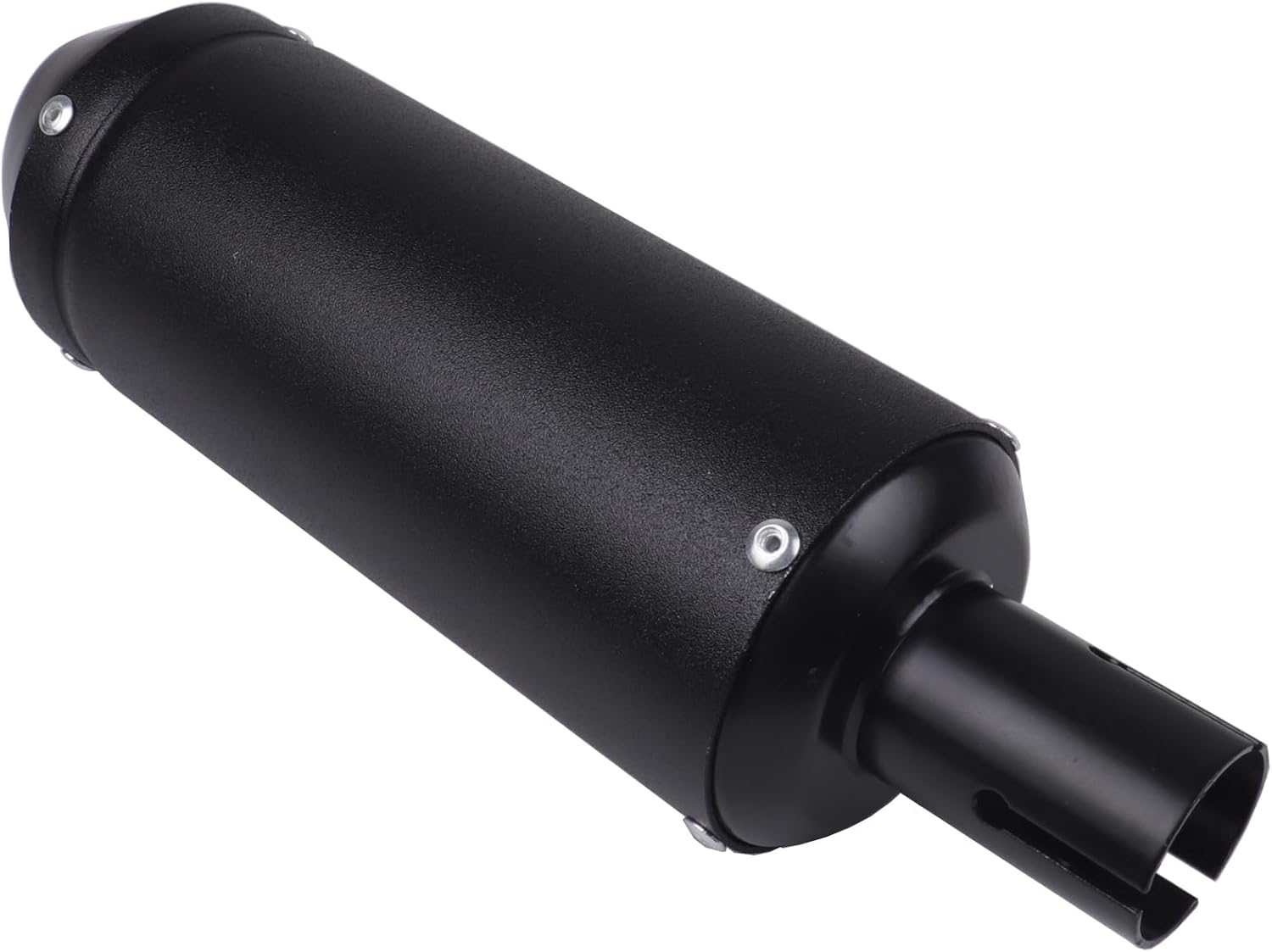 Black 28mm Exhaust Muffler Assembly For 50cc 70cc 90cc 110cc 125cc 150cc CRF50 XR50 ATV Taotao Apollo BSE SSR TTR SDG Coolster Pit Dirt Bike PartS