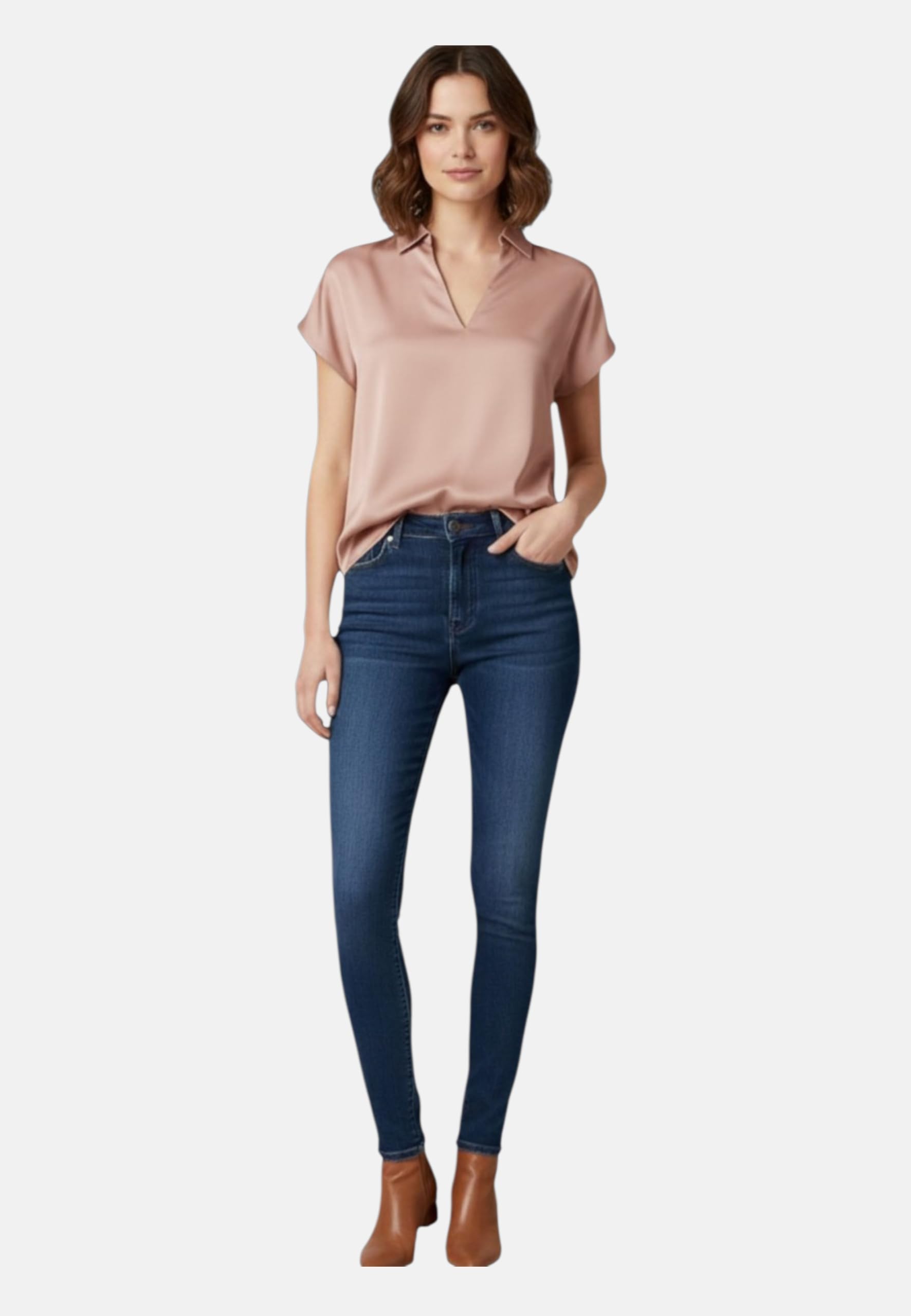 Liu Jo Donna Blusa Manica Corta Viscosa CA6288T2571