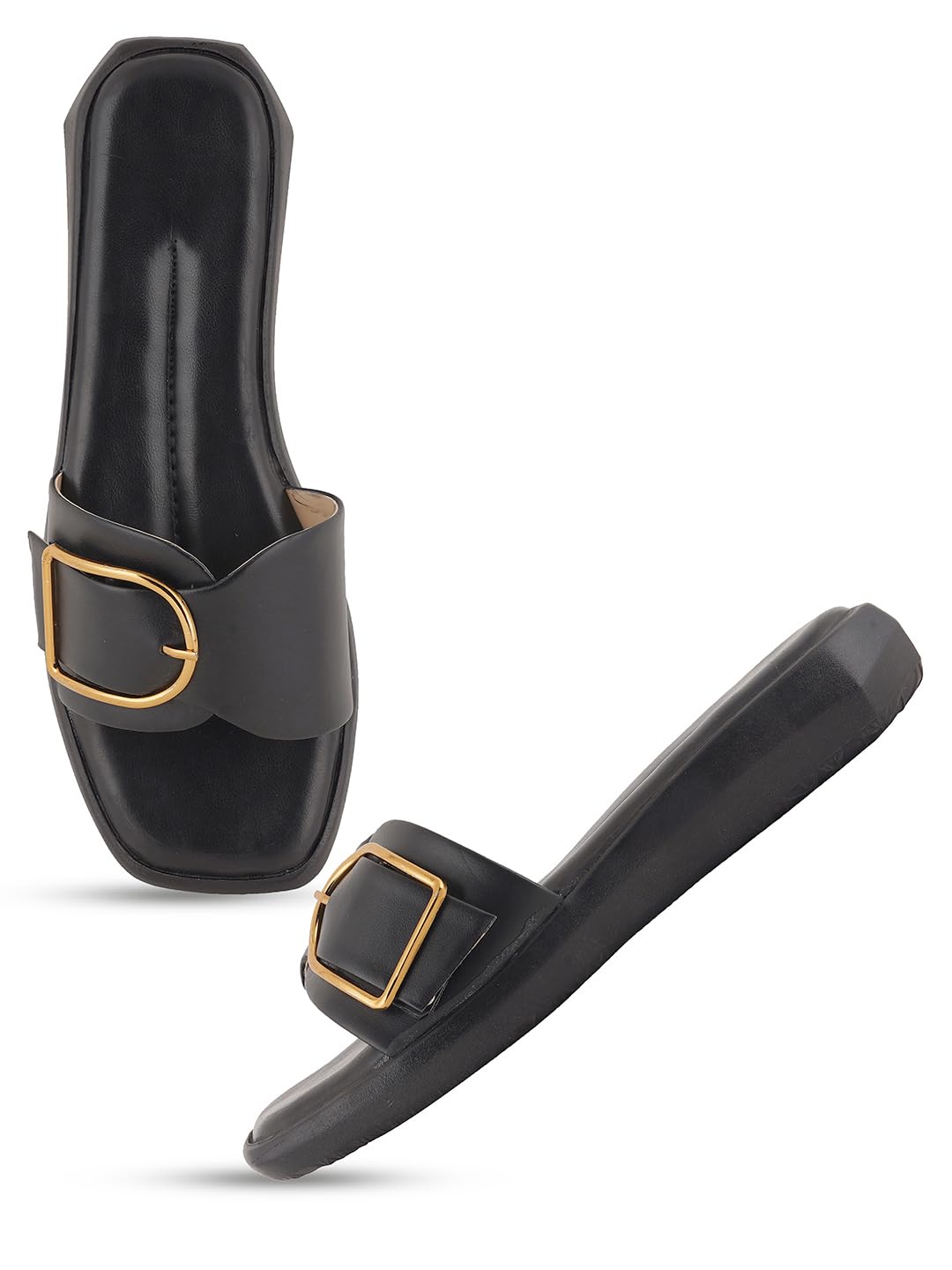 Sapatos Women Casual Sandals, Ideal for Women (ST-6377-Black-39) (B0CBMDQR11) Amazon Price History, Amazon Price Tracker