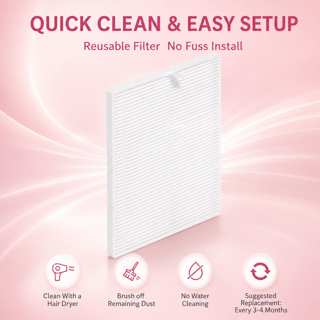 Missshine Collettore di polvere per unghie con potenza di aspirazione regolabile, mini aspiratore per unghie, con filtro riutilizzabile, per ragazze