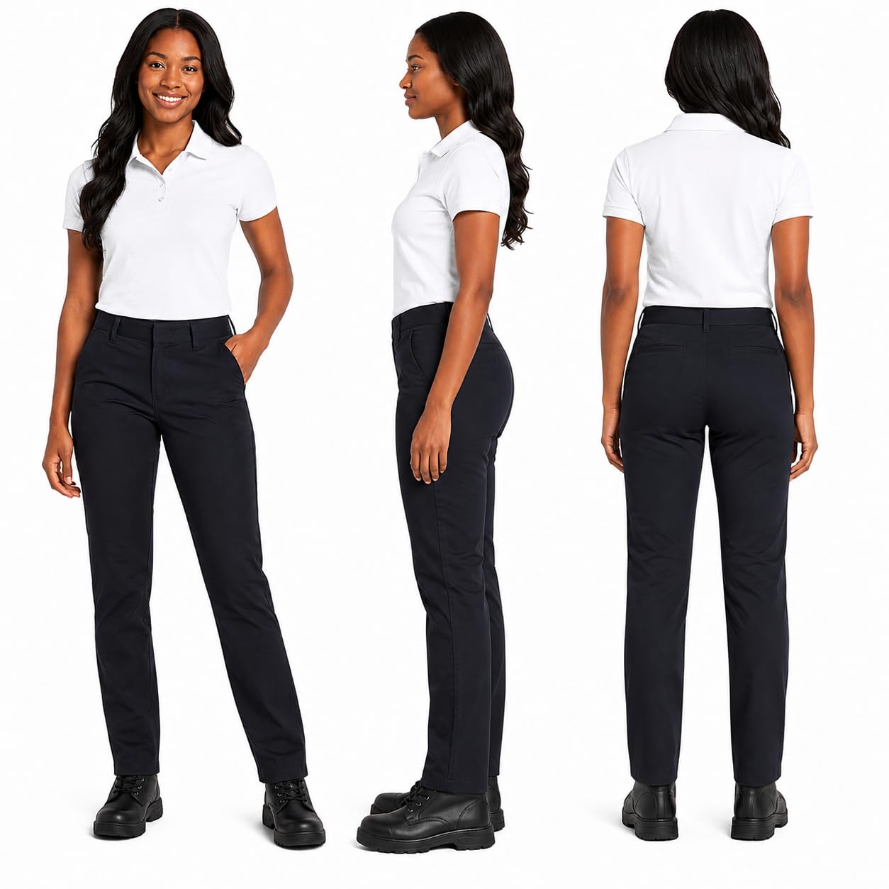 Dickies Damen Hose Women's Flex Slim Fit Pants