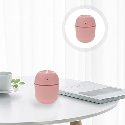 Miniatura 3 de Ciieeo Mini humidificador portátil USB silencioso humectante de aire para el hogar y la oficina, humidificador de escritorio ligero y silencioso con