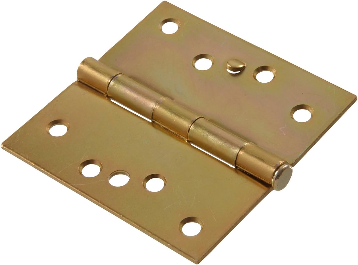 Hillman 852598 4" Security Stud Hinge Square Corner Full Mortise