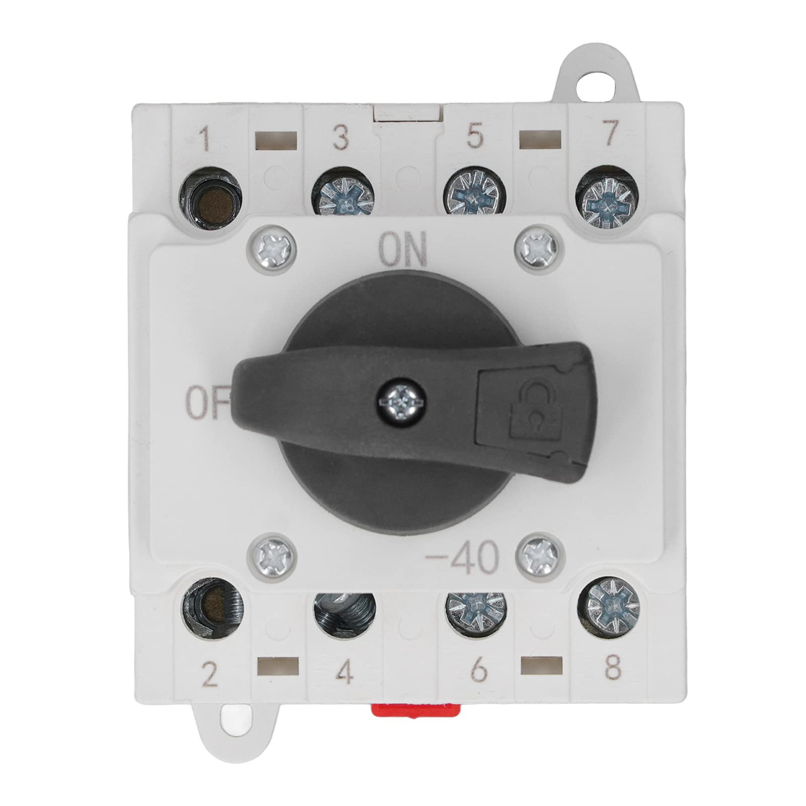 Ubersweet® DC Solar Disconnect Switch, Photovoltaic Circuit Isolator 1000V Flexible Handle Low Resistance for Power Distribution for Petrochemical-image-44