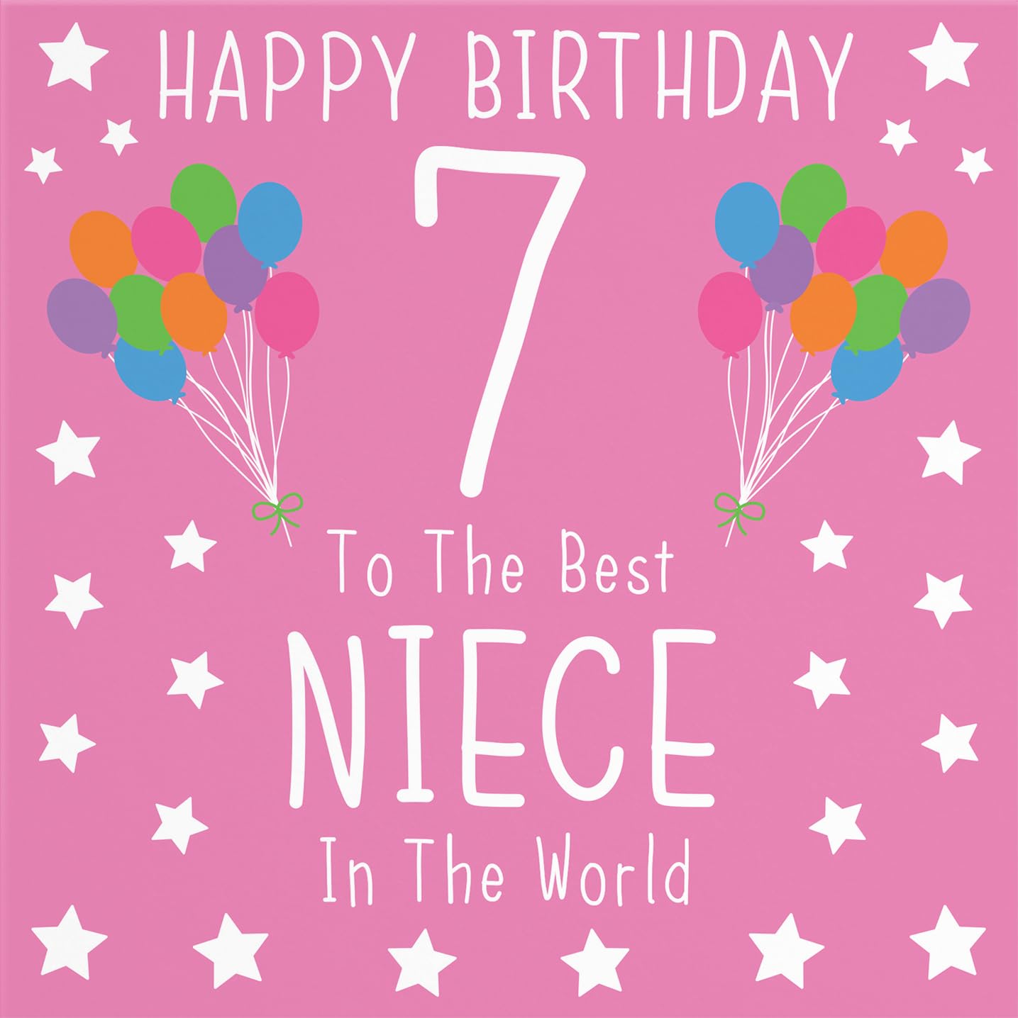 Tarjeta De 7º Cumpleaños Para Niñas – Acabado Flitter – Karaoke