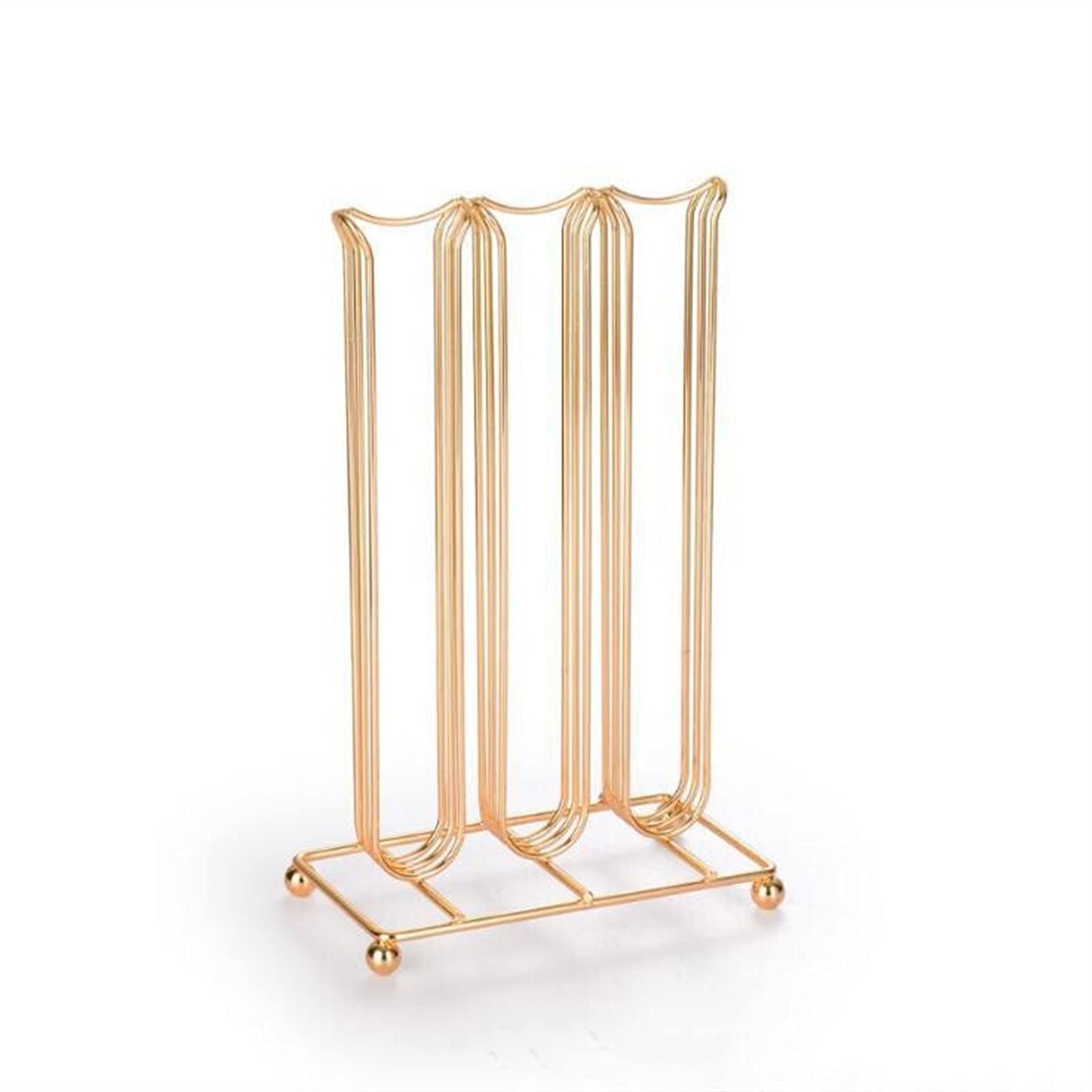 Soportes para cápsulas de café Soporte para cápsulas de café Soporte para cápsulas de café dorado Cápsulas Soporte para torre de café Oficina de metal o organizador de mostrador de cocina para el hog
