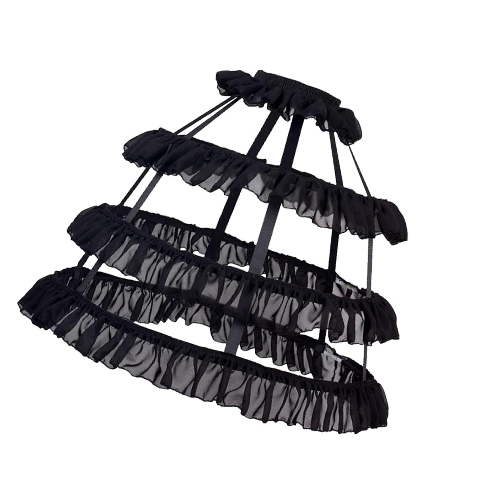 LOVIVER Jupon Superposé pour Femme pour Robe de Mariée Lolita Cosplay