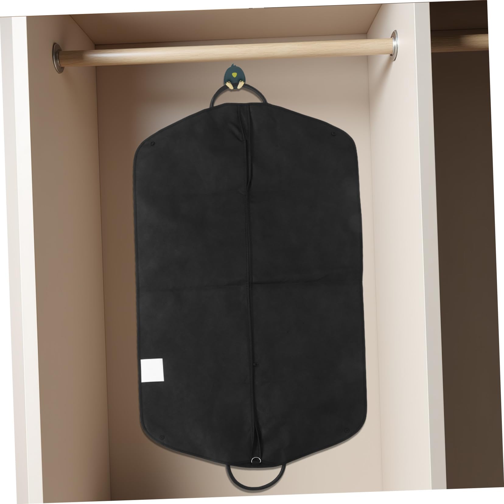 POPETPOP 2 Piezas Bolsa para Trajes No Tejida con Asa Protectora para Vestidos Abrigos y Chaquetas Ligera y Transpirable para Viajes y Almacenamiento
