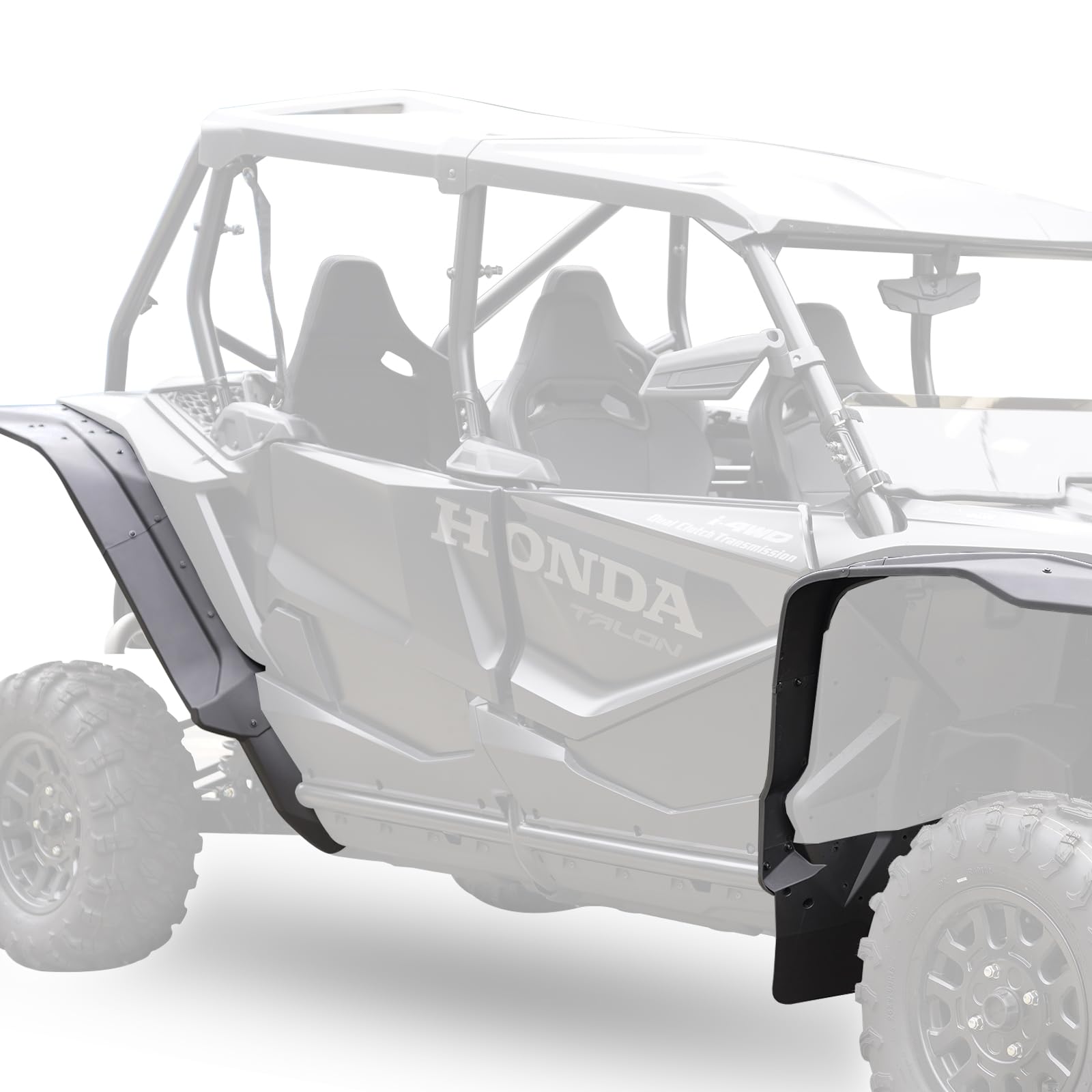 Photo 1 of KIWI MASTER Widened Fender Flares Extended Compatible with 2019-2024 Honda Talon 1000R 1000X 1000X4 1000R4 Accessories Replace OEM # 0SF70-HL6-A01 Front & Rear Extensions Mud Flaps Guards