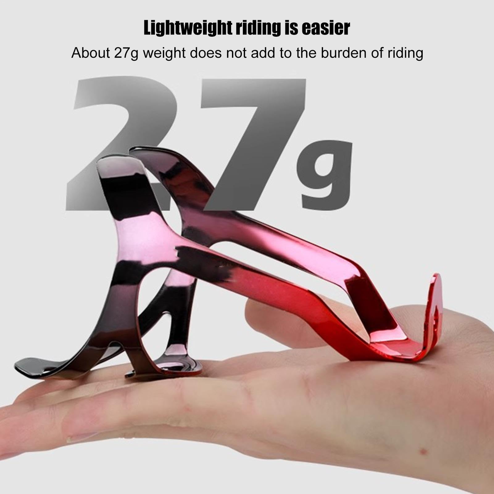 Portaborraccia Per Bici, Portabottiglie Da Bicicle Ultra Leggera - Foto 5