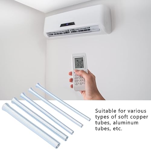 Miniatura 8 de Garosa Juego de doblador de tubos de resorte 14 '' 38 '' 12 '' 58 '' 516 '' Aire acondicionado Doblador de tubo de cobre Tubo de metal Protector de