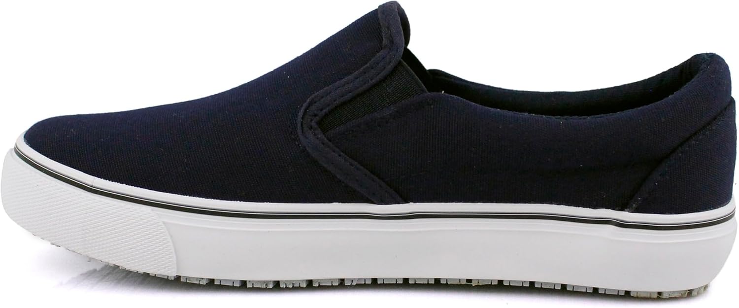 Laforst Mens Non Slip Sunbrella Nonslip Server Waitress Nurse Slip On Flat