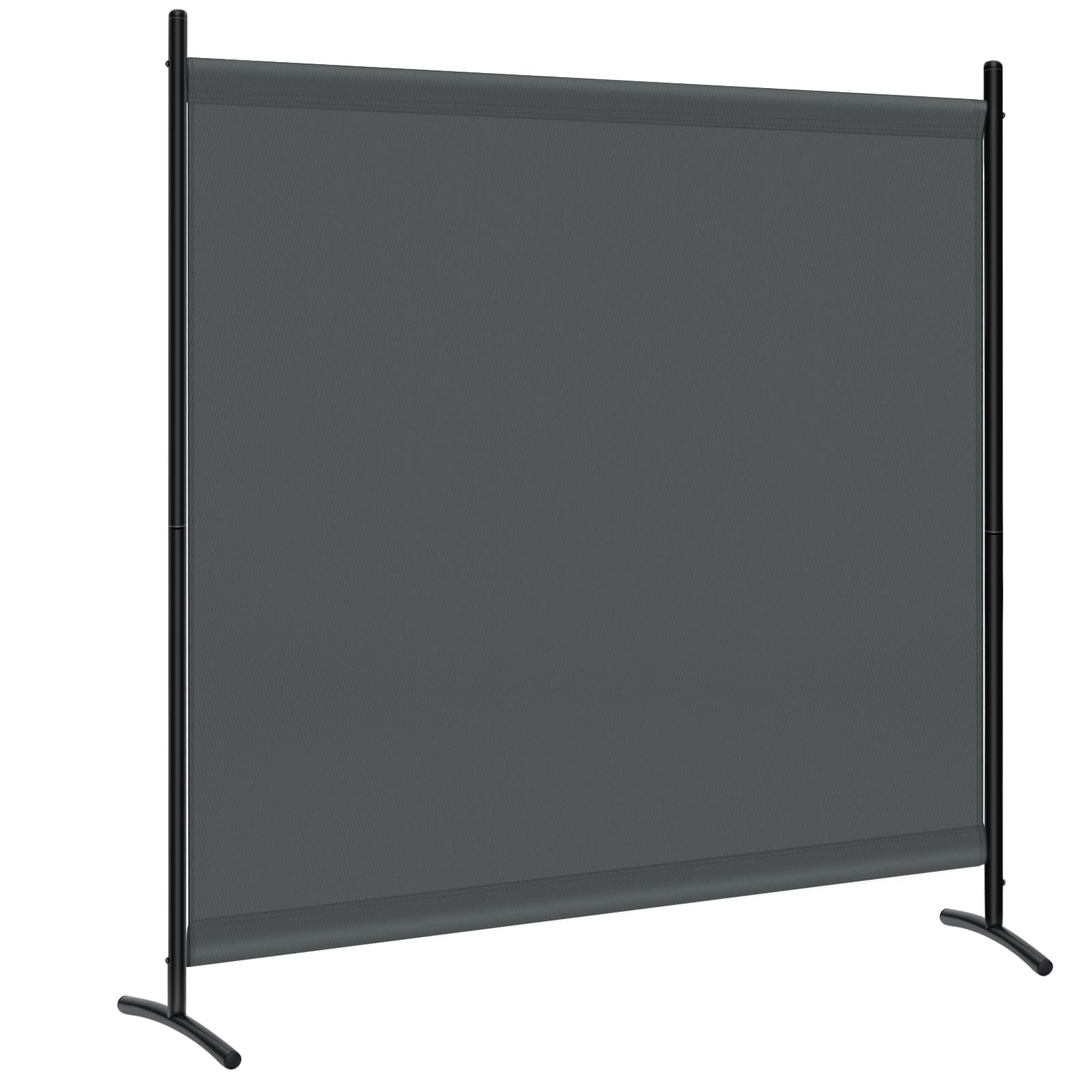 WOLTU Biombo Gris Oscuro Dormitorios Jardines, 1 Pieza, 180x177 cm