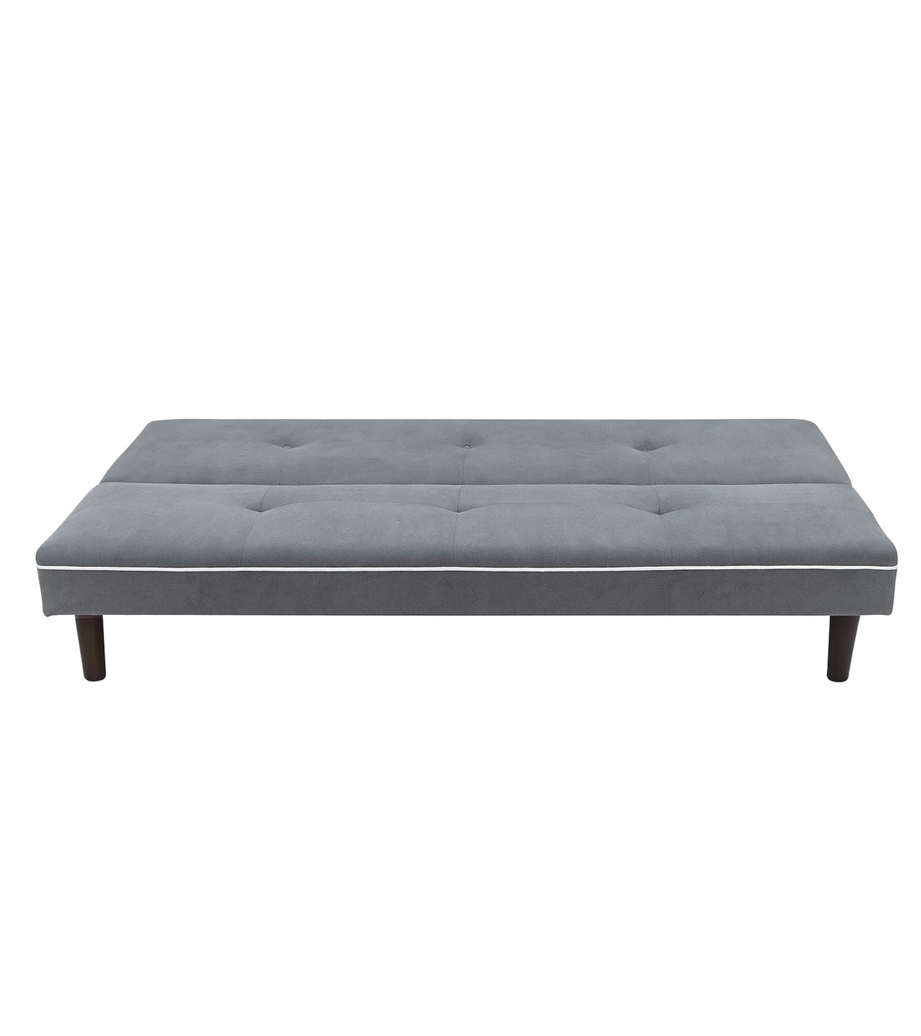 Home Heavenly® Sofá Cama Sol Clic clac 3 plazas 86,5 x 190 x 88 cm sofá Cama Plegable con Patas Alta, Color Gris