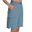 Rrosseyz Women\'s Hiking Cargo Shorts with Pockets Quick Dry Athletic Gym for Women Exercise Lounge(Denim Blue,L)