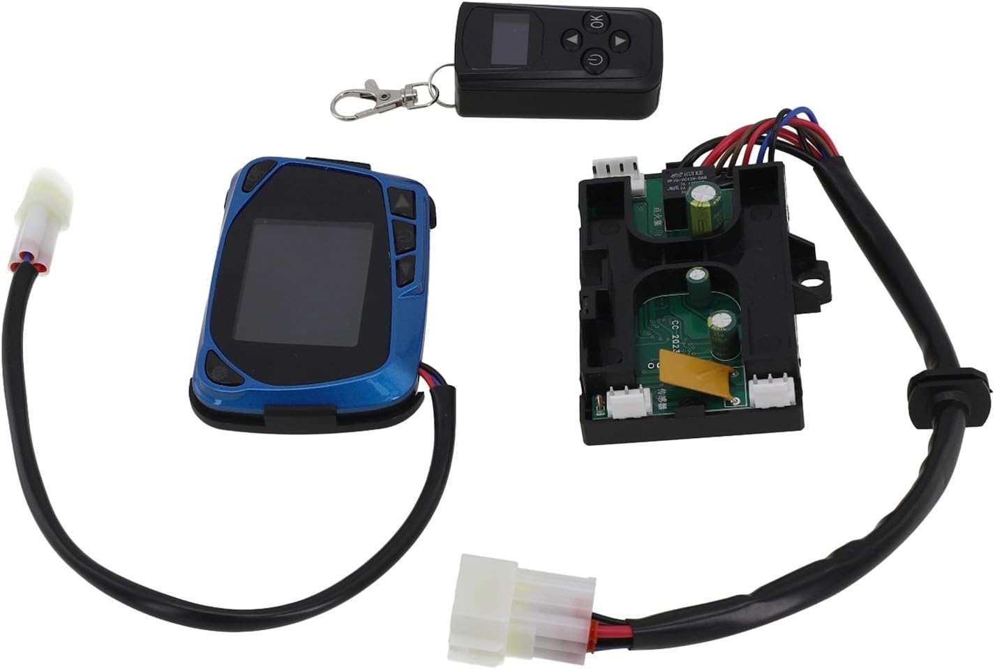 Air Diesel Heater LCD Monitor Switch Remote Controller with Motherboard and Plateau Mode, Compatible with 3KW 5KW 8KW 12V Parking Heaters