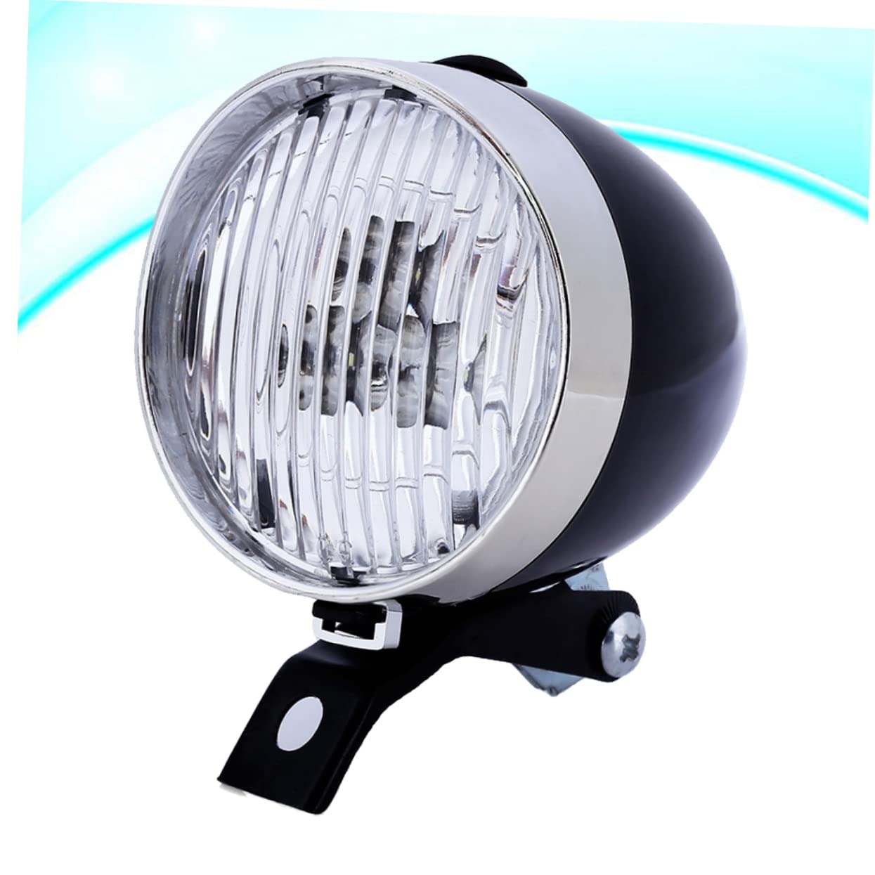 VICASKY Vintage LED Front Light Retro Bike Headlight for Evening Cycling Operation Beam Angle for Safe Riding Stylish Accessories