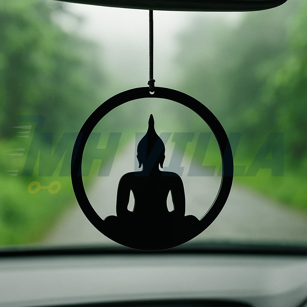 Car Hanging Accessories/Dream Catchers for Wall Hanging//Home Decor Accents/Door Welcome Dream Catcher/Car Decor/Door Hanging/Buddha Dream Catcher(Bhuddh)