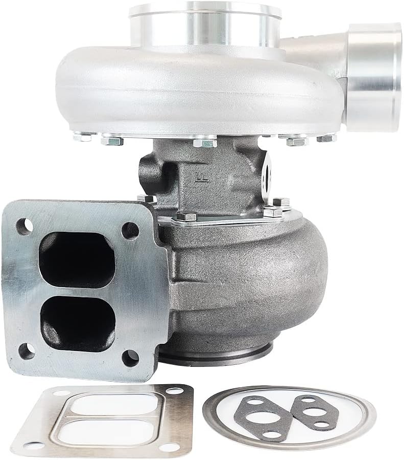 GT45 Billet Wheel 600HP+ Boost replacement Turbocharger for Universal T4/T66 3.5 inches V-Band 1.05 A/R