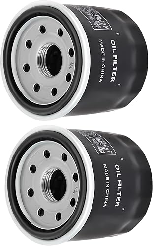 OuYi Filtro de aceite compatible con Honda Goldwing 1800 GL1800 NC700X NC750X RC51 ST1300 VFR800 VFR1200X VT1300 Shadow 750 VTR1000 VTX 1300 1300C