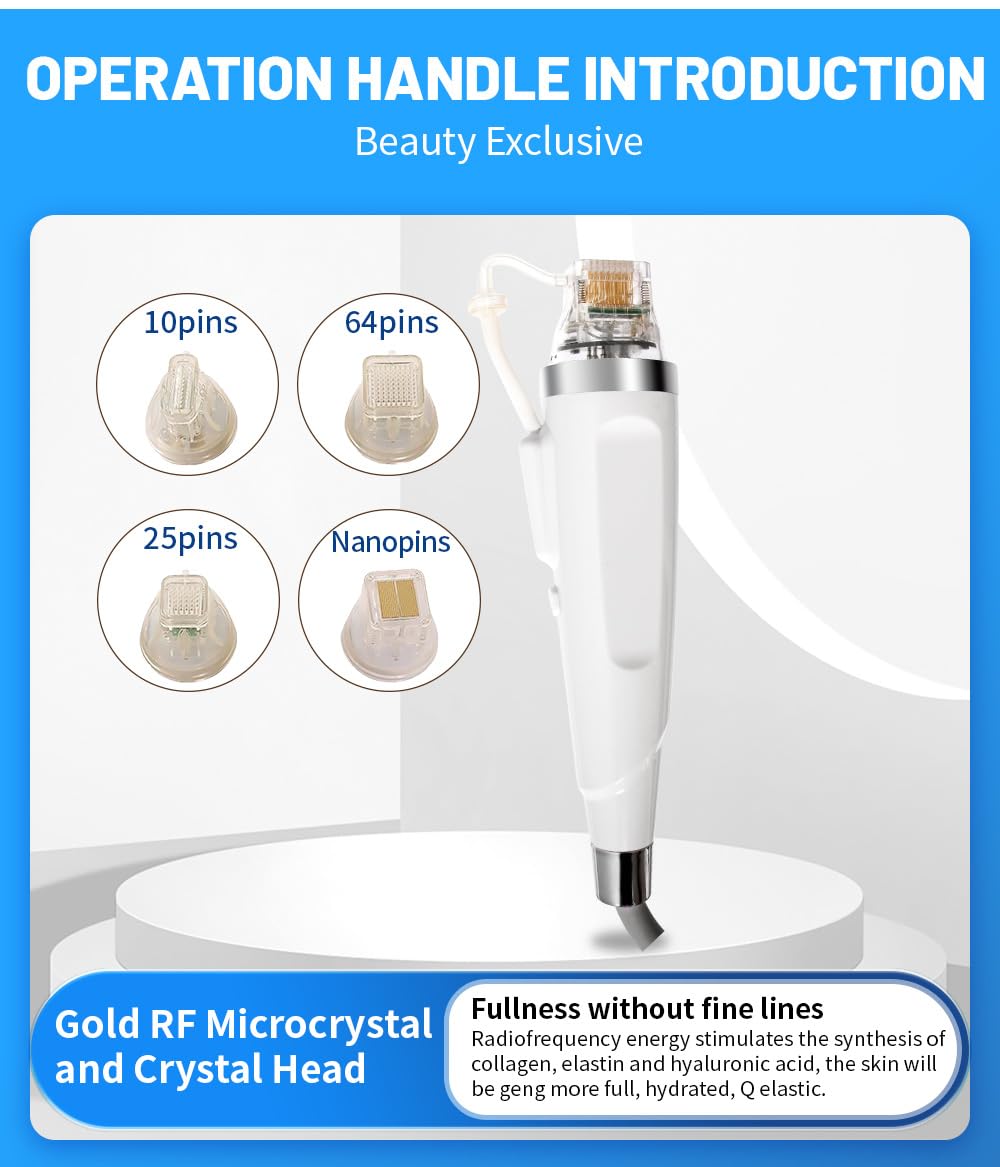 Profesjonalna maszyna Morpheus 8 z mikroigłami RF Fractional Gold do liftingu twarzy i ujędrniania skóry