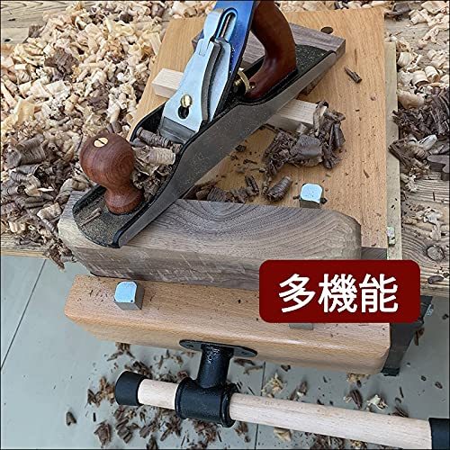 Amazon.co.jp: 木工 バイス 万力 調整可 クランプ式 台上型 ALVOD 木工