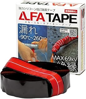 KVK LLFAテープ シリコーン自己融着テープ R1-5-8AJP-K 赤