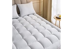 Niagara Mattress Topper Full for Twin Beds - Quilted Back Pain Relief...