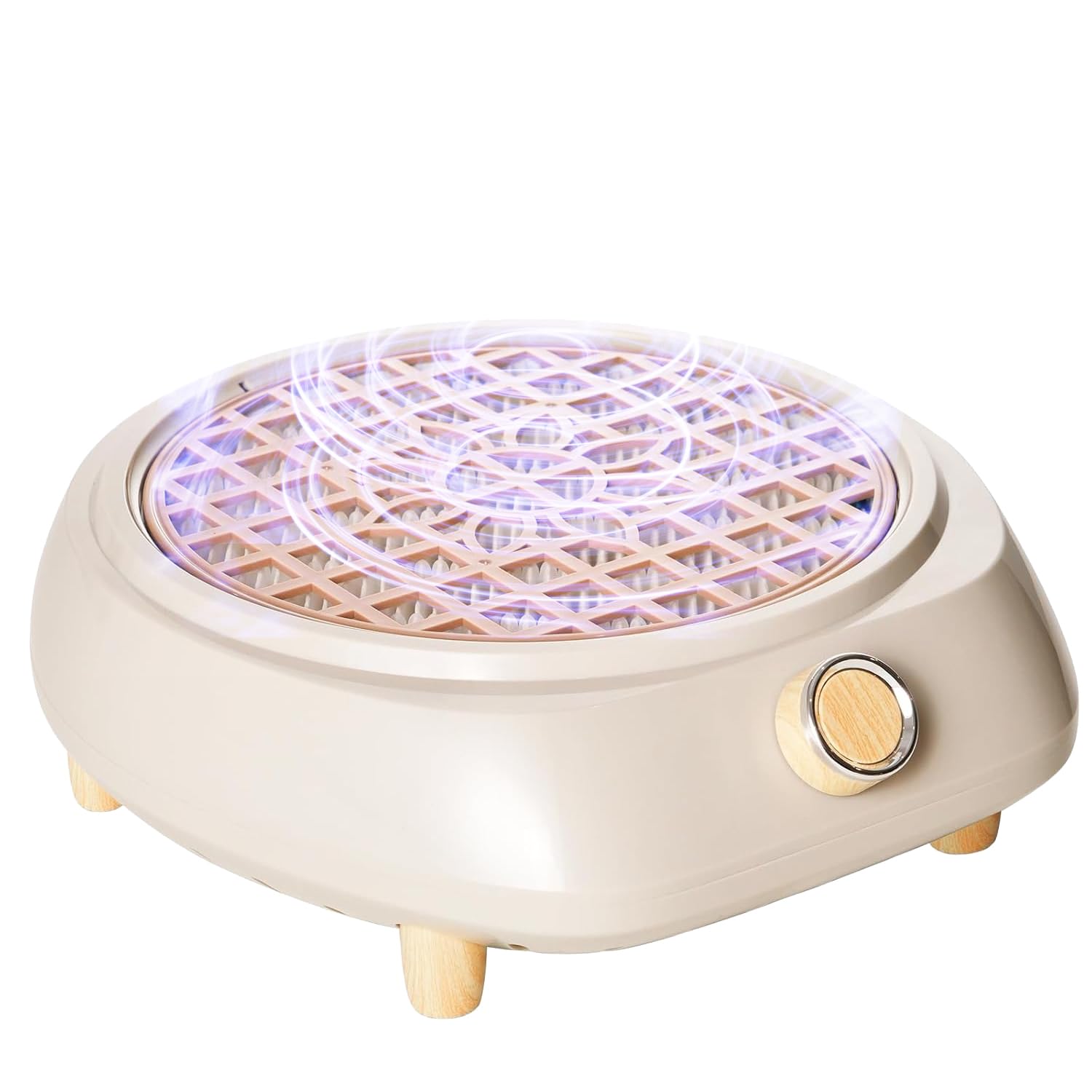 TARSHYRY Aspiratore di polvere per unghie, 600 Pa, silenzioso e potente, aspiratore, compatto, con filtro sostituibile, in cotone, per uso domestico e salone