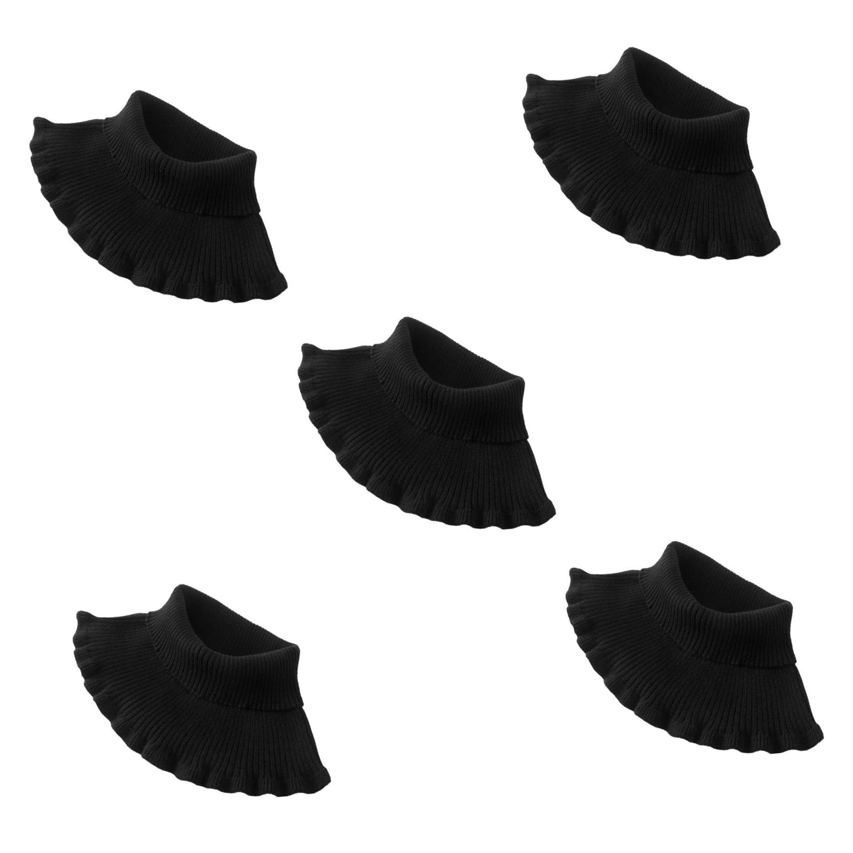 GALPADA 5piezas Gaiter De Cuello Elástico Para Hombres y Mujeres Protector De Cuello Térmico y Multiusos Para Actividades
