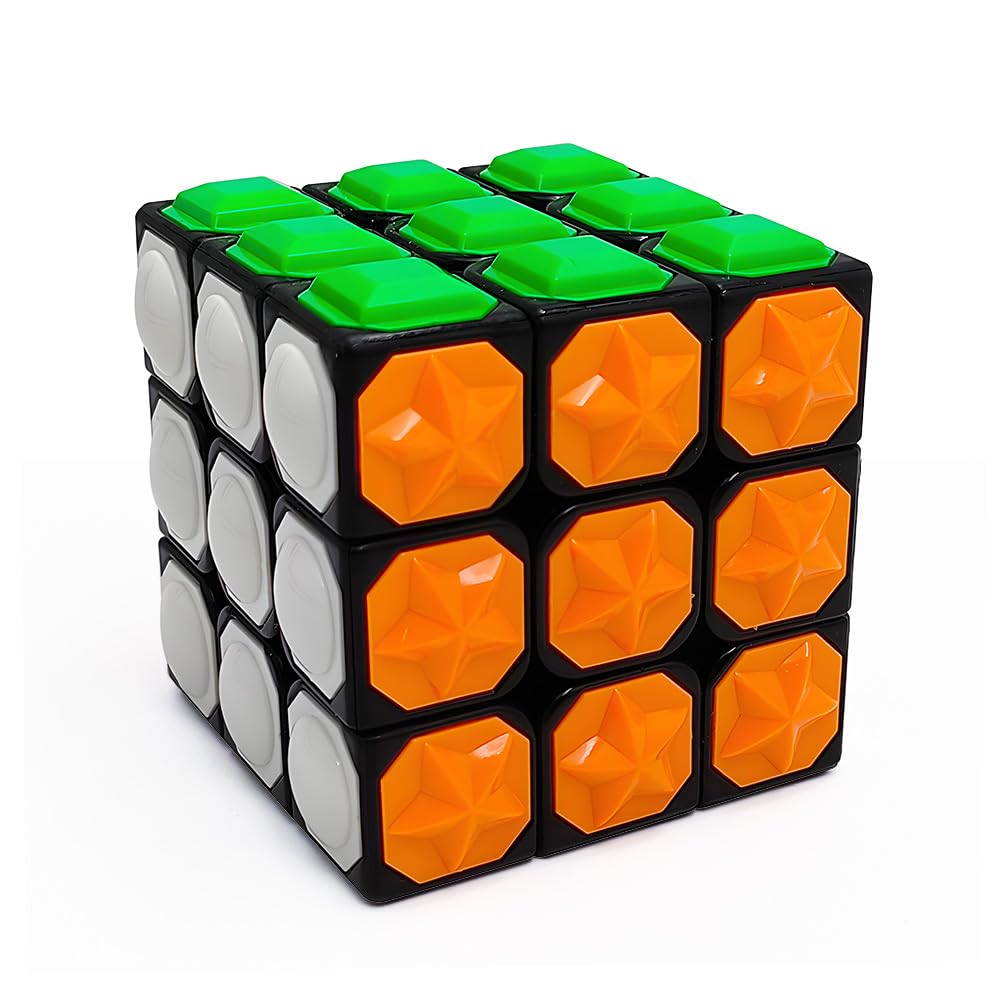 3x3x3 Tactile Magic Cube for The Blind - 3D Embossed Braille
