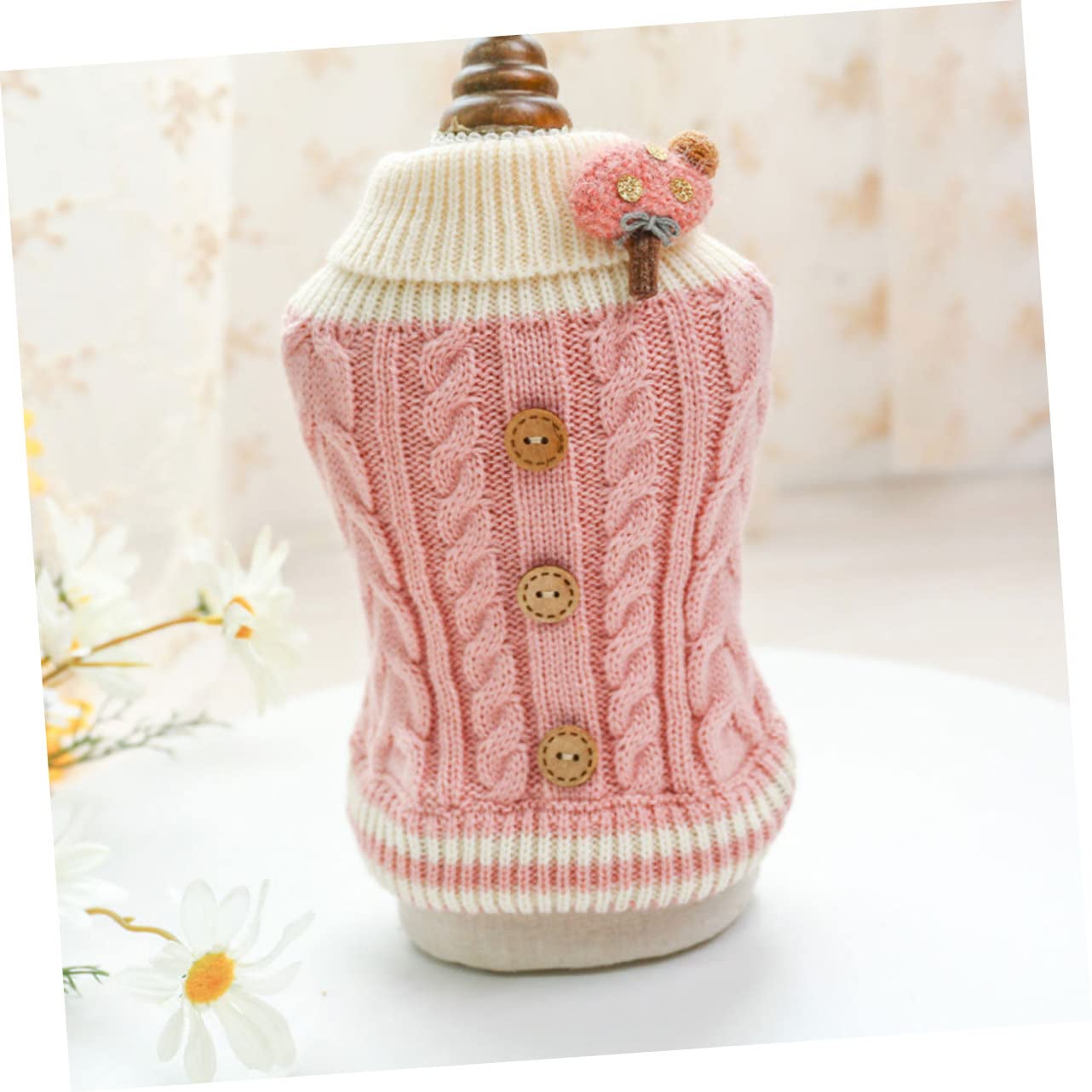 Toddmomy 3pièces Pull pour Chiens Et Vêtement Et Pull Cartoon Adorable pour -Hiver pour Animaux De Compagnie