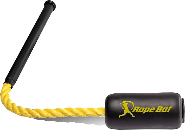 Rope Bat - The Original Patented Rope Bat Swing Trainer – Baseball & Softball Swing Trainer, Training Tool, Batting Ai