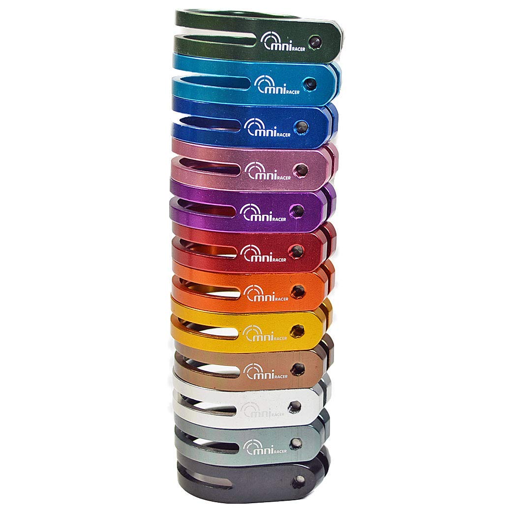 OMNI Racer WORLDS LIGHTEST RACE-Lite CNC Alloy Seatpost Clamp (Silver)