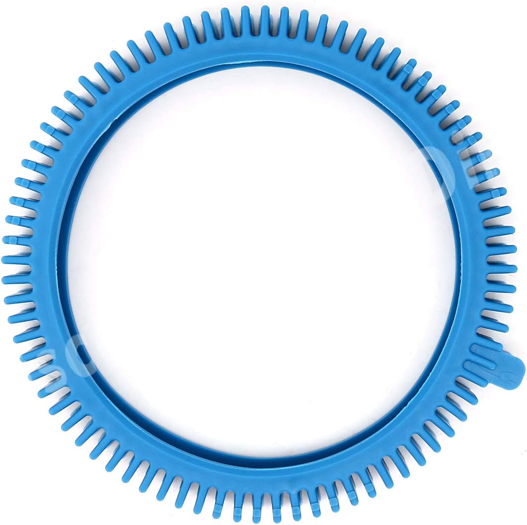 2 Pack 896584000-143 Blue Front Tire Kit with Super Hump - Replacement for Hayward Poolvergnuegen Select Pool Cleaners